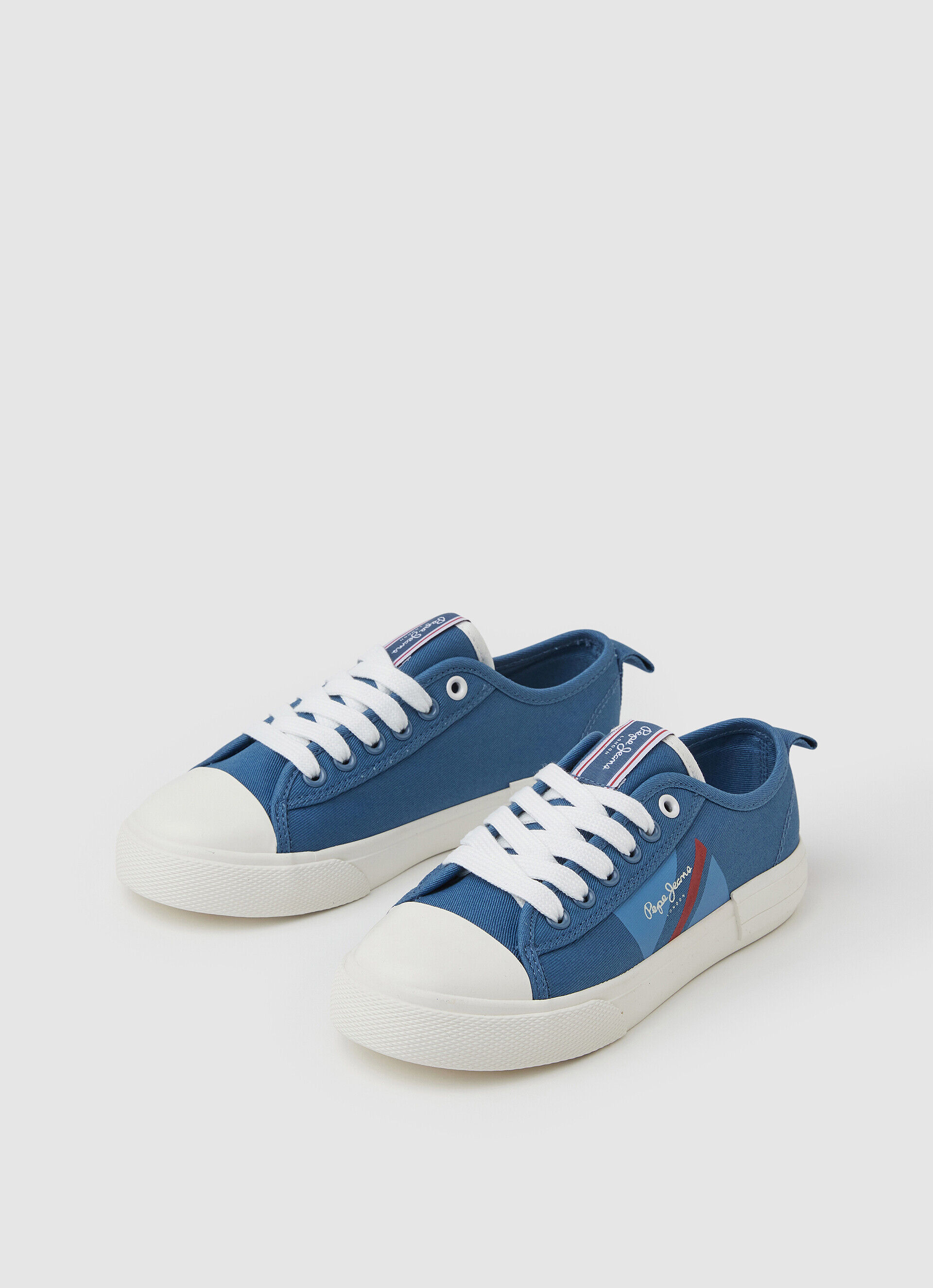 SAPATOS VULCANIZADOS ALLEN FLAG - azul índigo