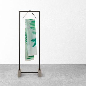 Sealskin douchegordijn leaves 180x200cm groen/wit