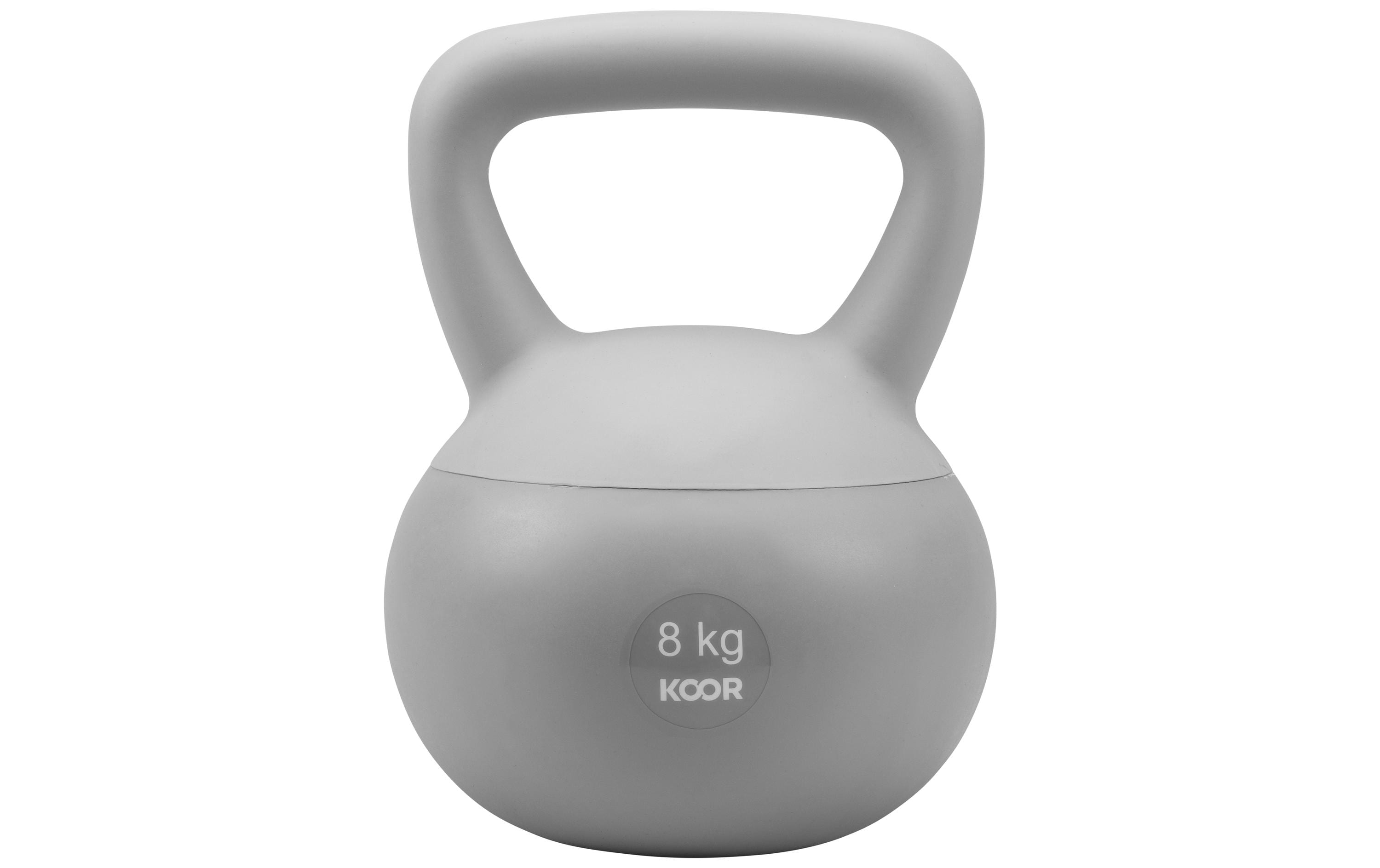 Kettlebell Paalla Soft, 8 kgKugelhantel für das Training zu Hause