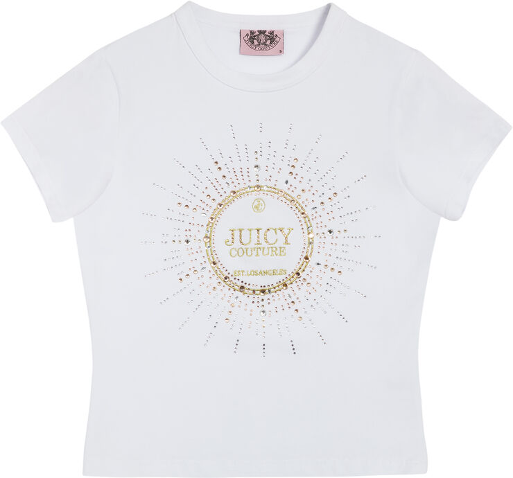 Juicy Couture HERITAGE CROWN T-SHIRT White