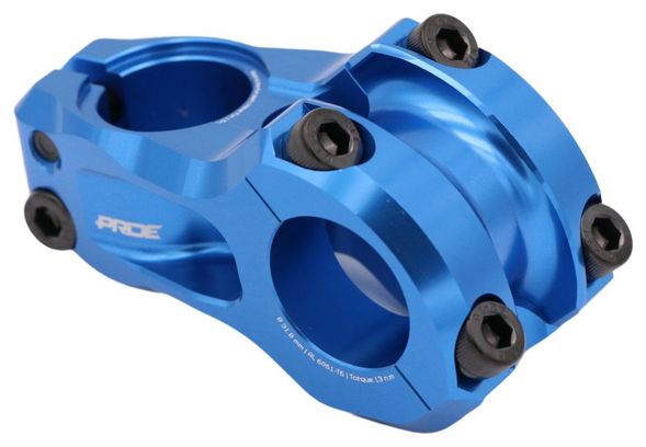 Potence Pride Racing FTL HD 31.8 mm Bleu