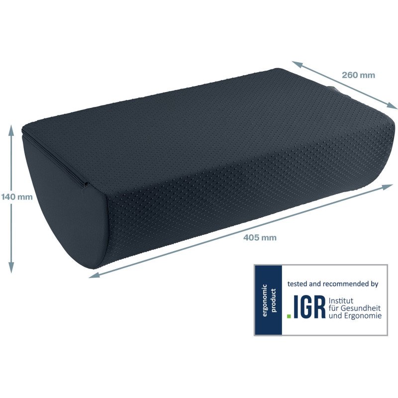 Repose-pieds ergonomique - gris - Leitz Ergo