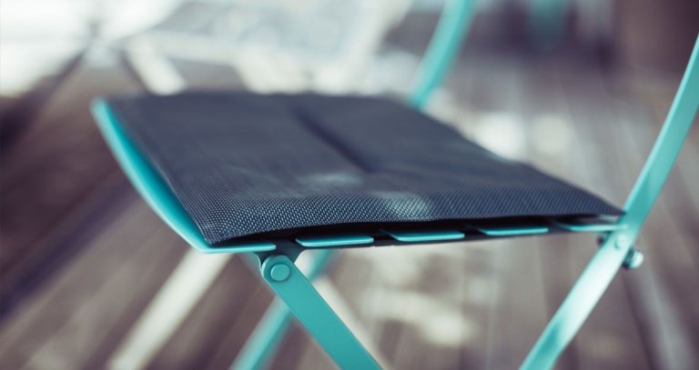Fermob Bistro zitkussen 28x38 Anthracite