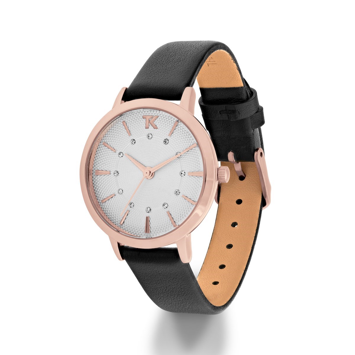 Montre analogique bracelet cuir LISE