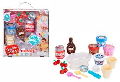 Little Tikes Creative Chefs Iskremsett med Magisk Sand