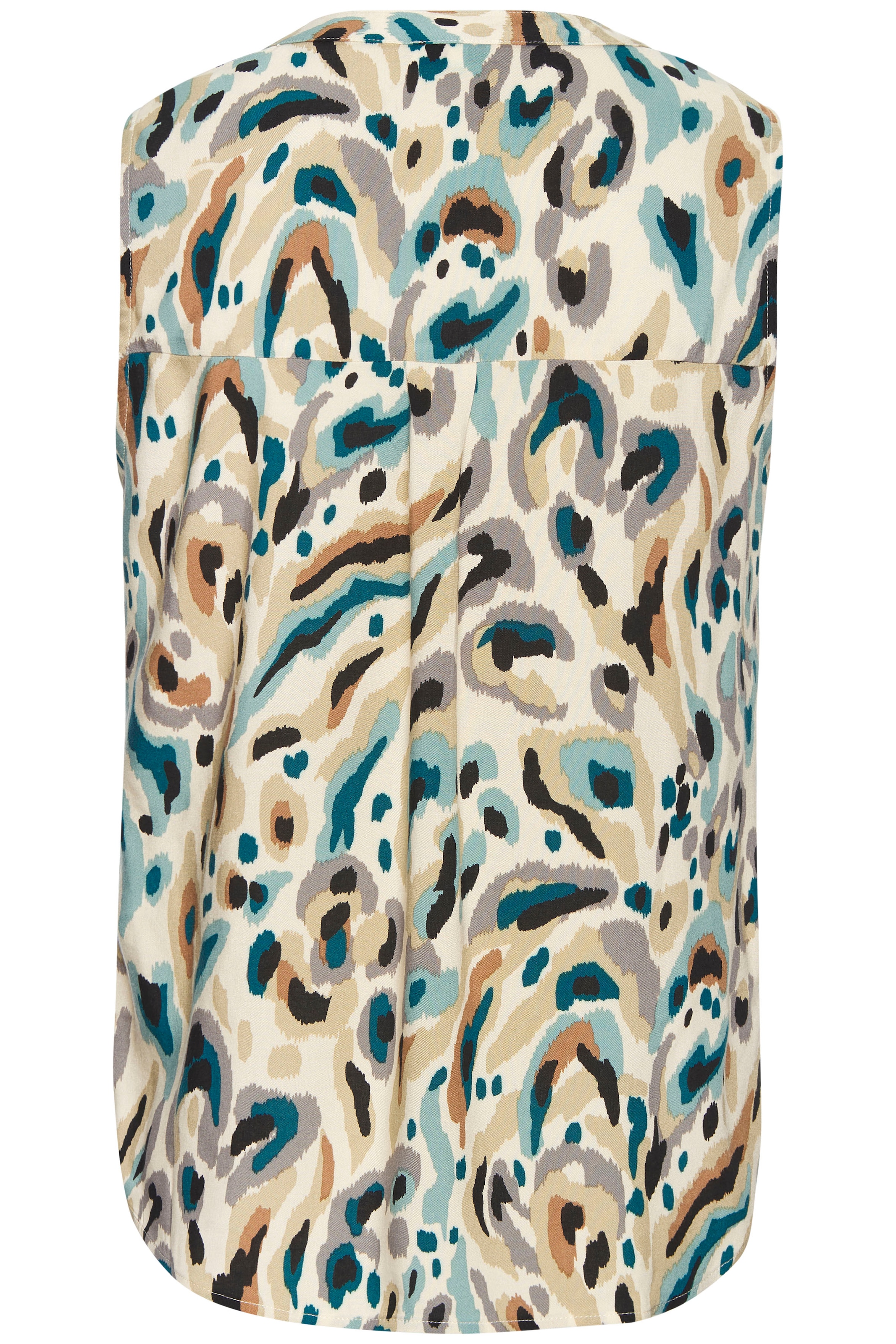 LASCANA Blusentop , mit Alloverprint und V-Ausschnitt, Blusenshirt, casual
