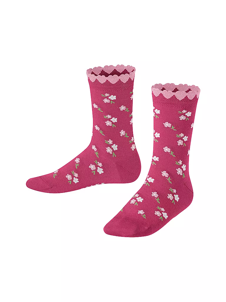 FALKE Mädchen Socken fuchsia  rot