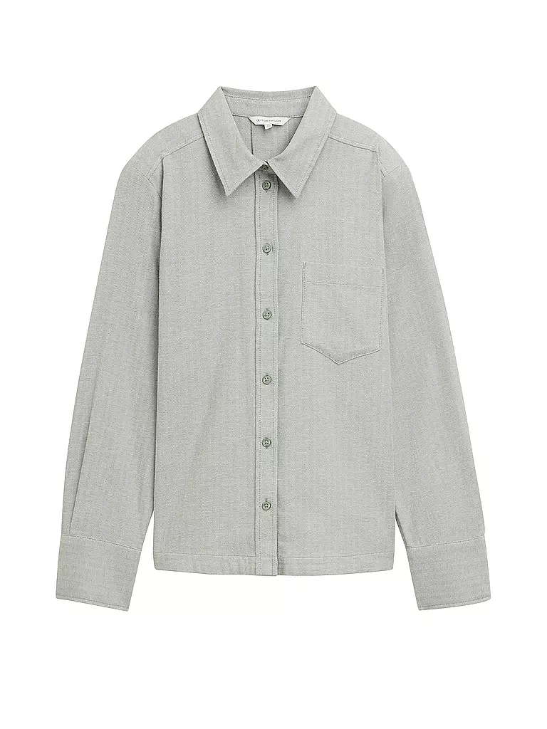 TOM TAILOR Bluse grün