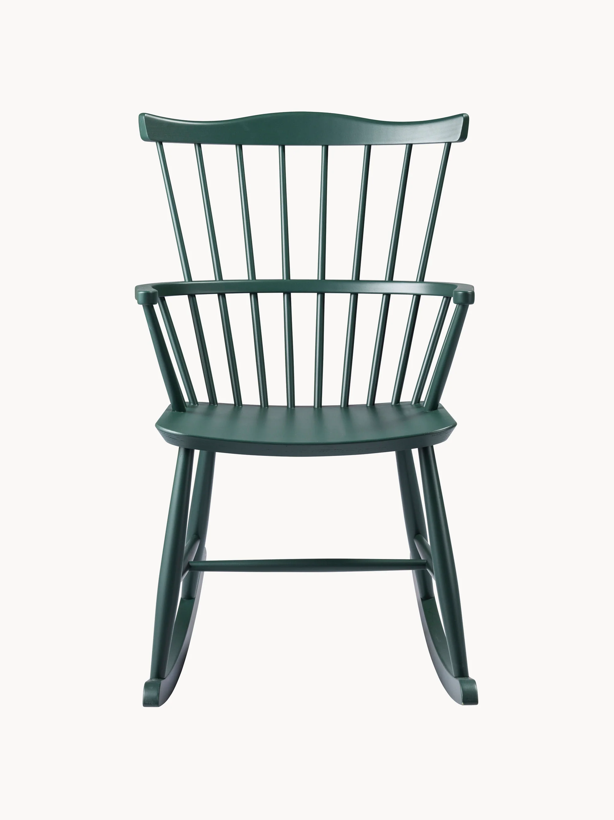 Houten schommelstoel J52G