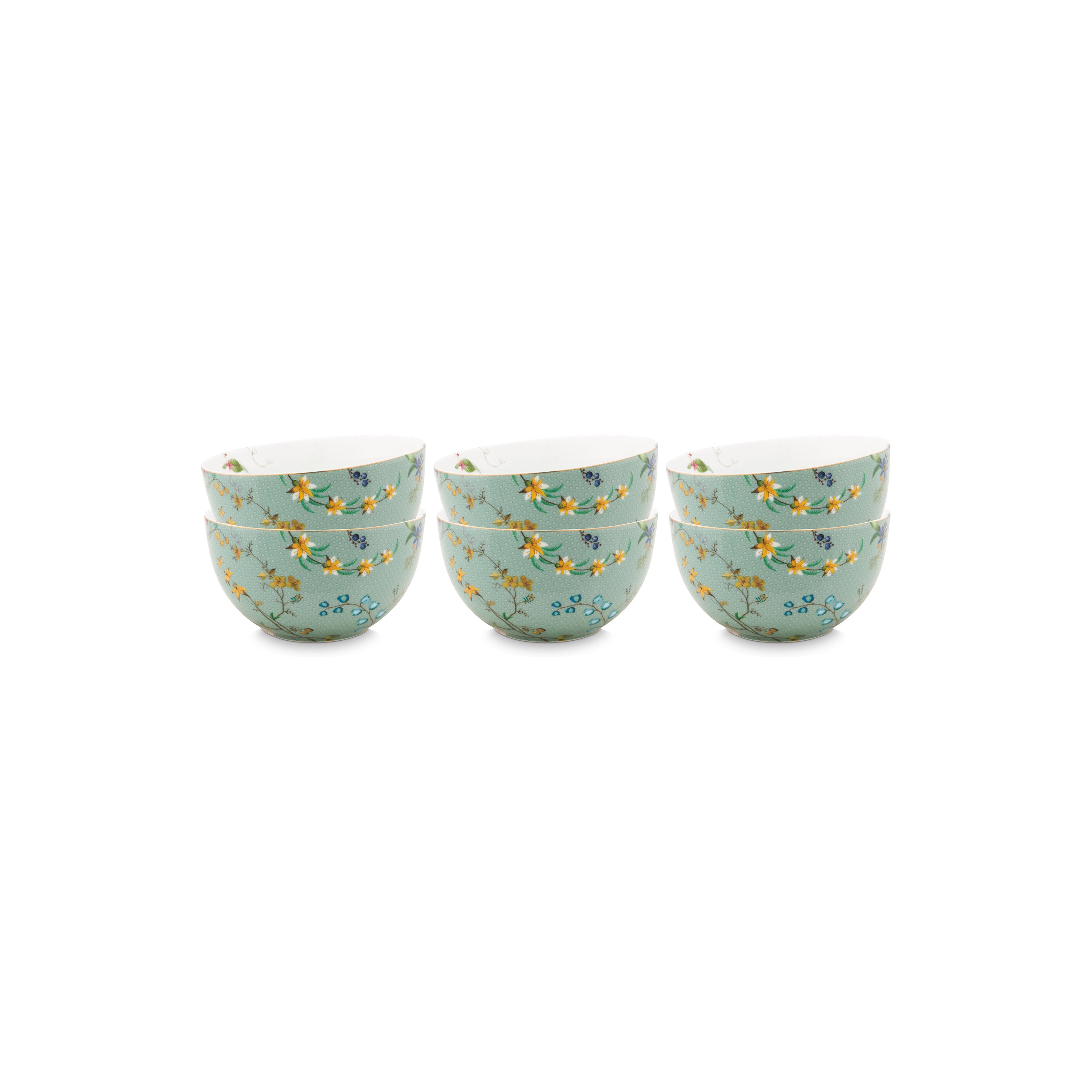Pip Studio Jolie Kommen - Servies set van 6 - 12cm
