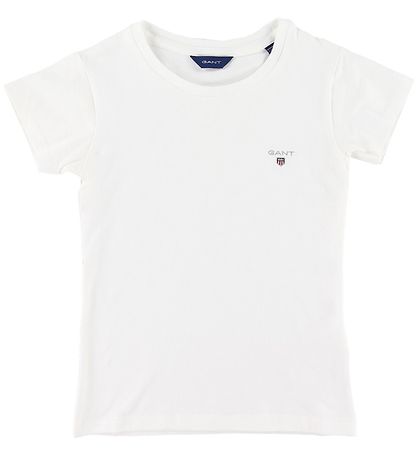 GANT T-Shirt - Original tailliert - Weiß