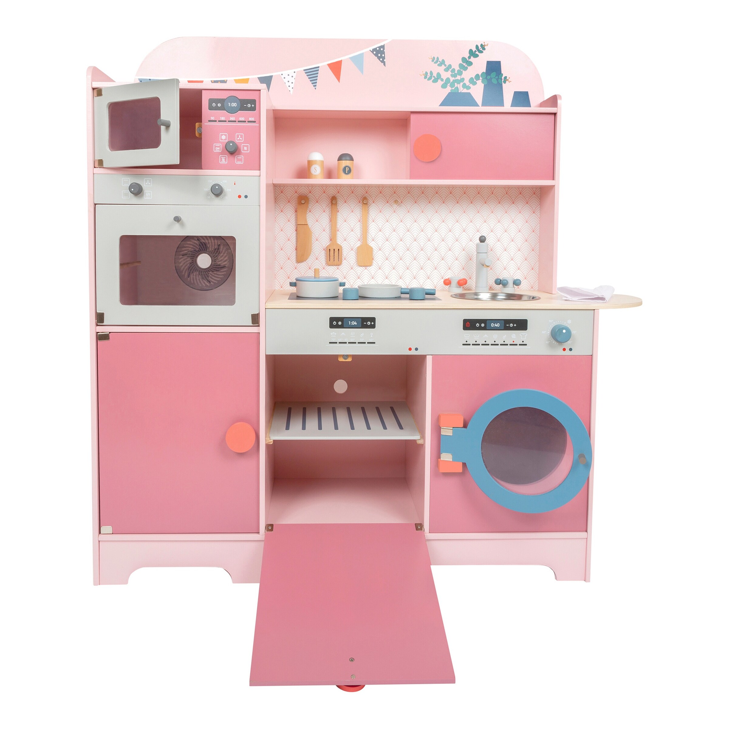 small foot Kinderküche Rosa Gourmet