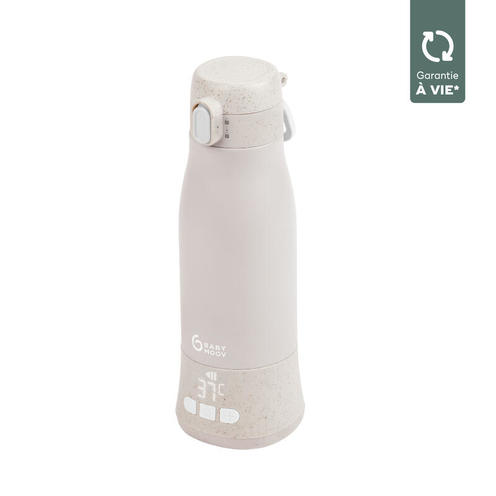 Moov & Feed chauffe-biberon nomade Beige - BABYMOOV