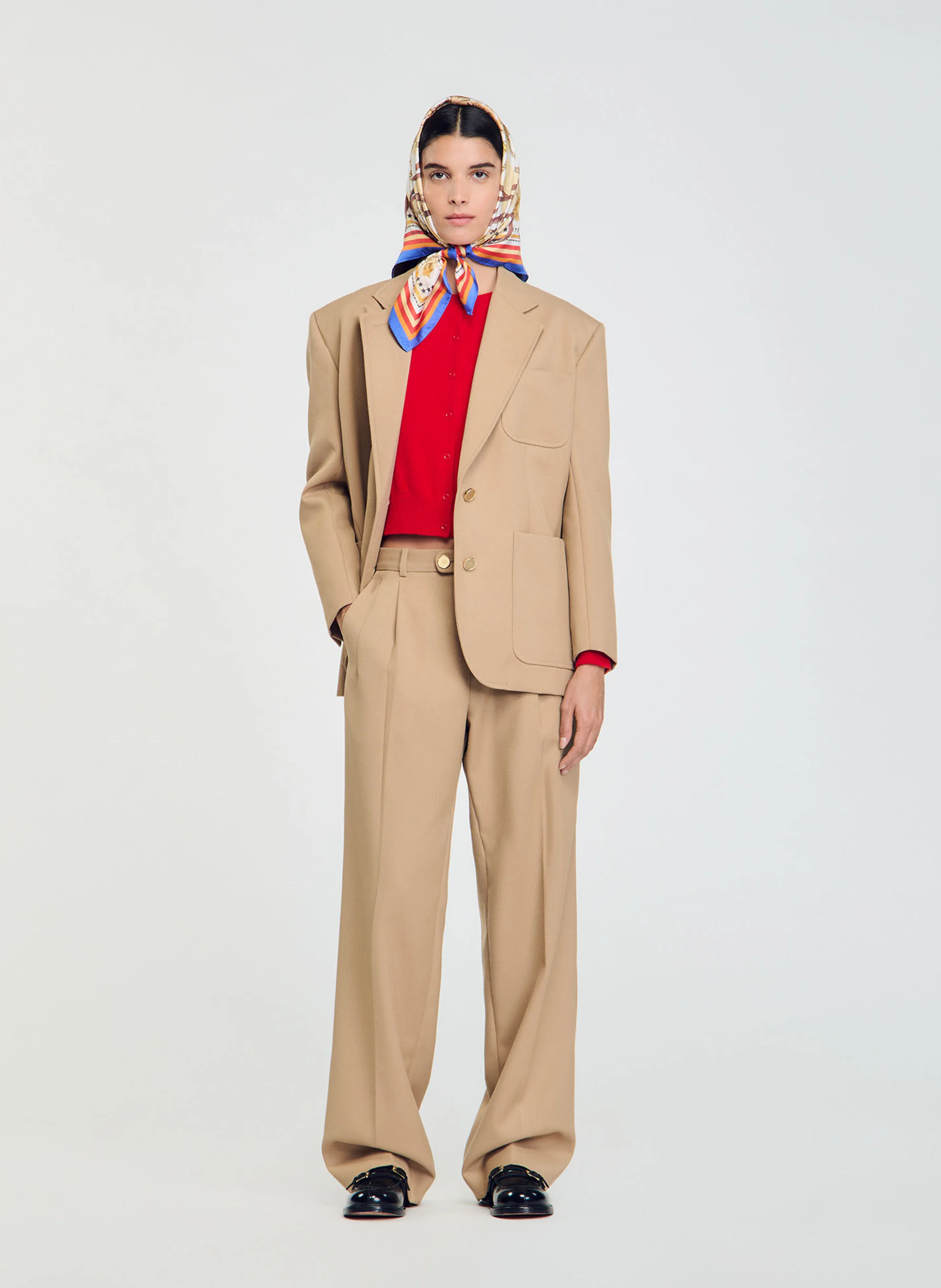 Veste tailleur cintrée | Jaune