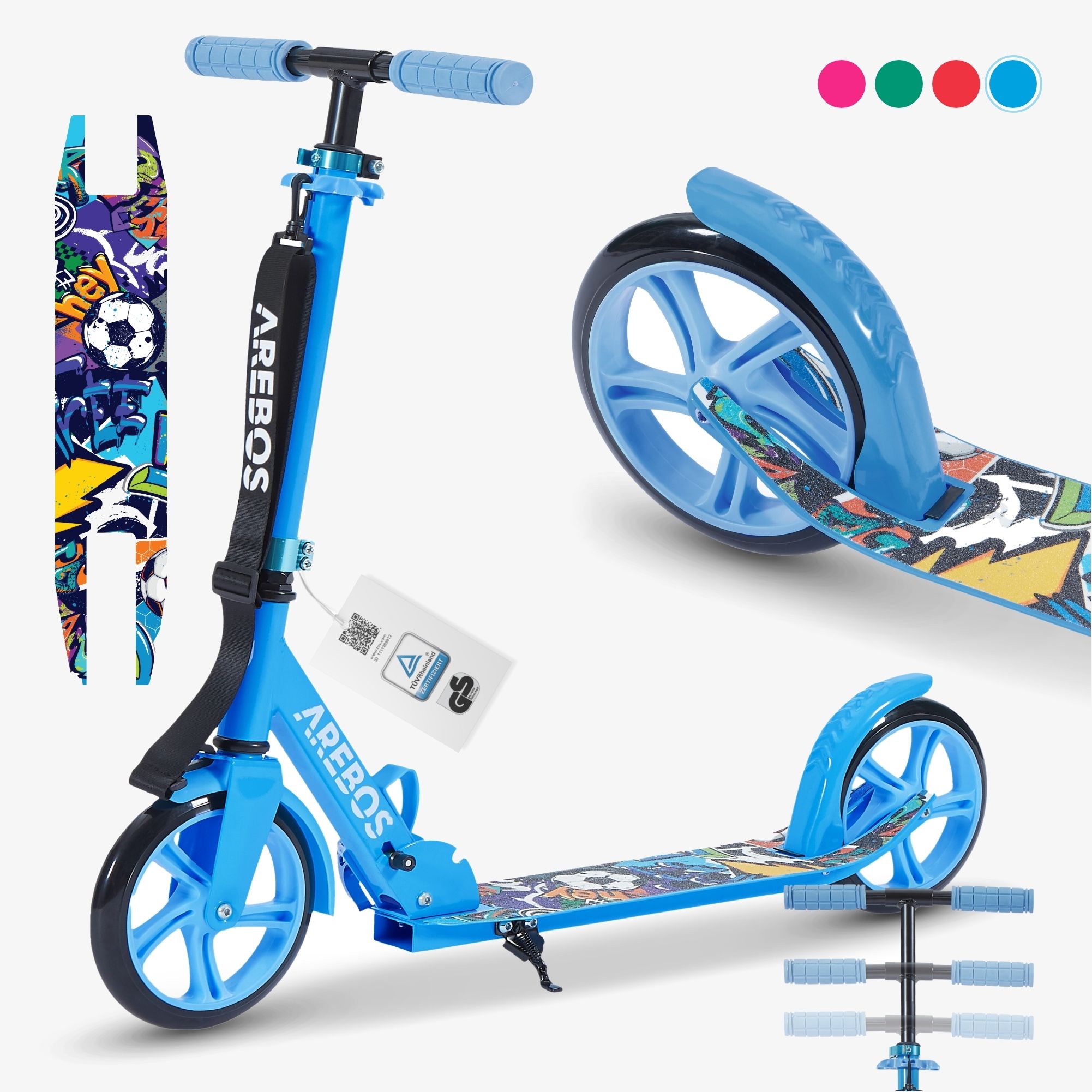 Tretroller Grafitti