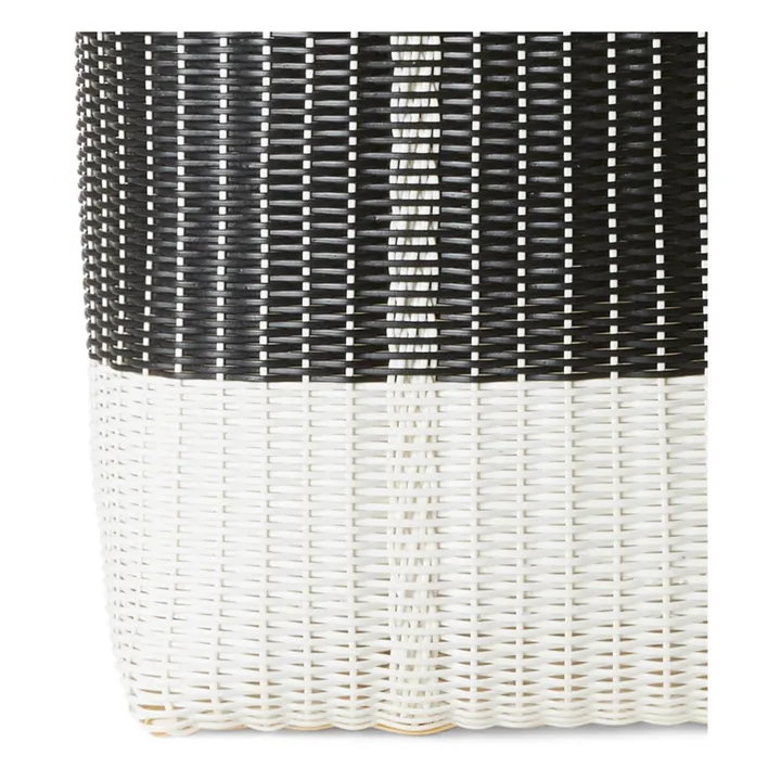 Palorosa Panier Bicolor M | Noir
