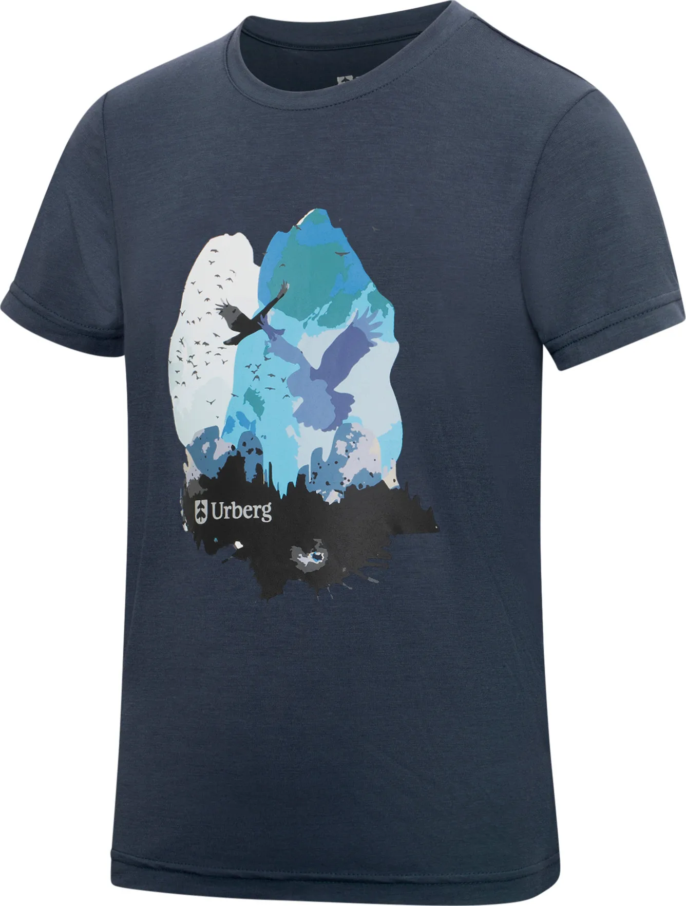 Urberg Juniors' Printed Tree Tee Midnight Navy