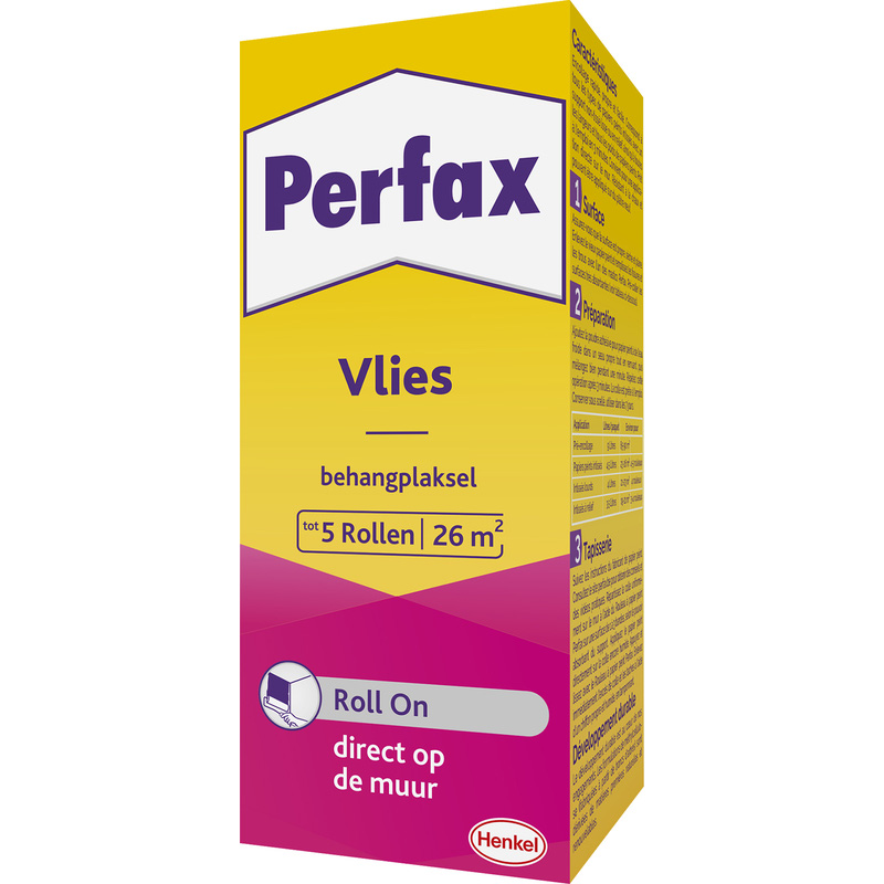 Perfax behangplaksel Vliesbehang 180g