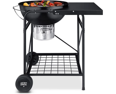Austin and Barbeque AABQ - Charcoal 57 cm With Side Table