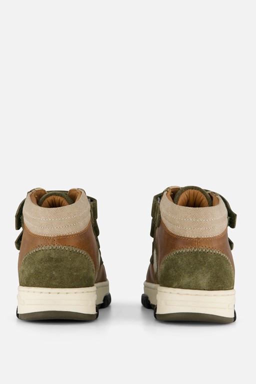 Muyters Sneakers Velcro groen Leer
