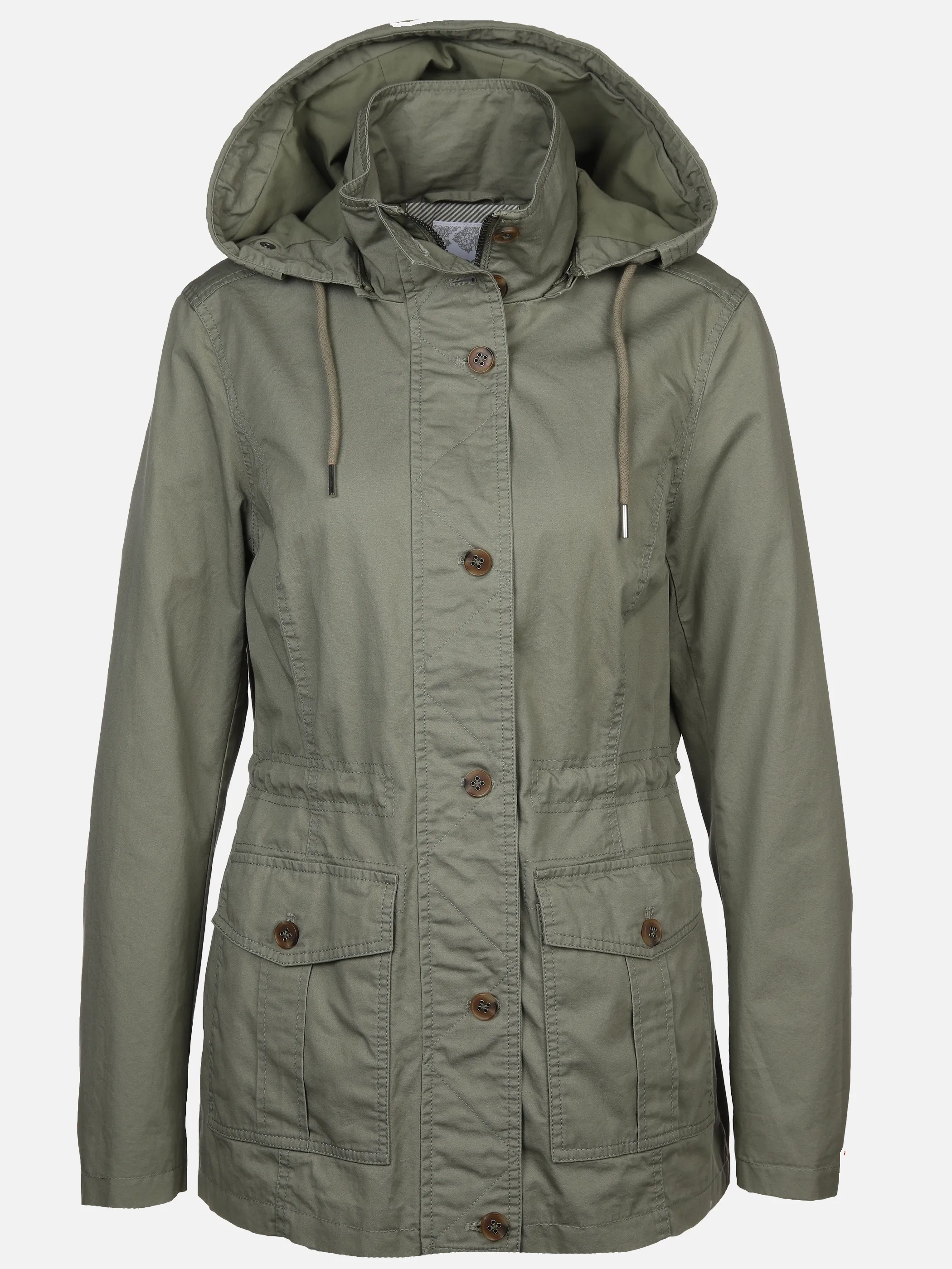 Damen Parka mit abnehmbarer Kapuze