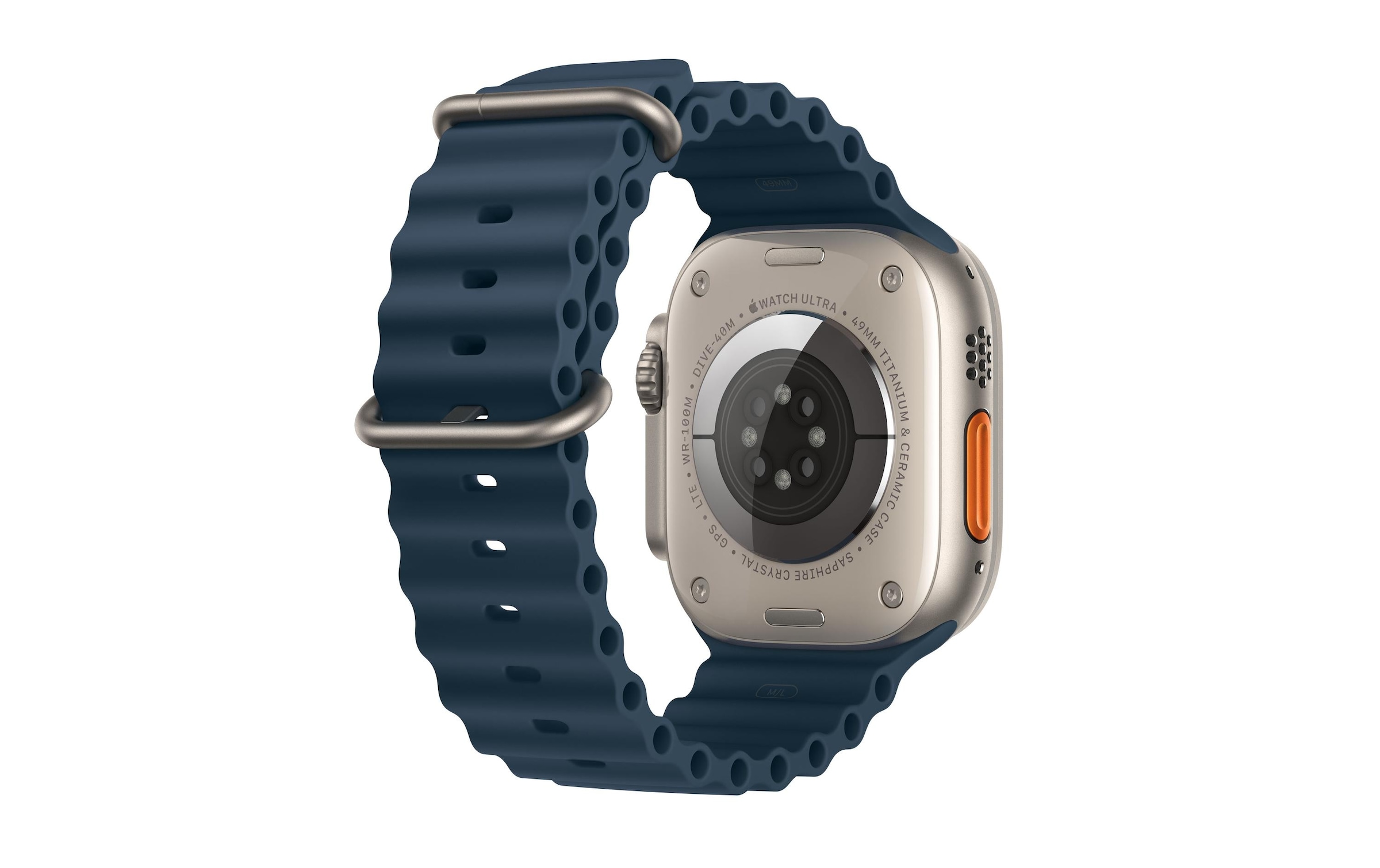 Apple Smartwatch »Ultra 2 GPS + Cellular, Titan, 49mm Ocean Armband« ( )