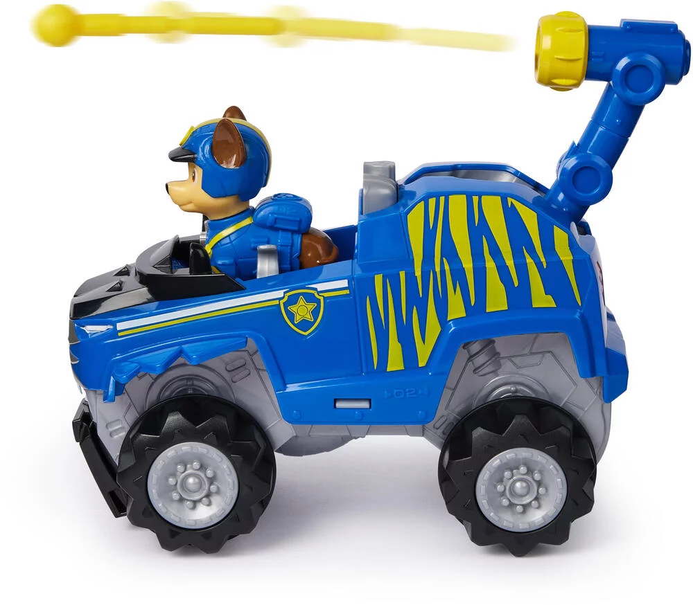 PAT'PATROUILLE  - VEHICULE ET FIGURINE CHASE JUNGLE PUPS