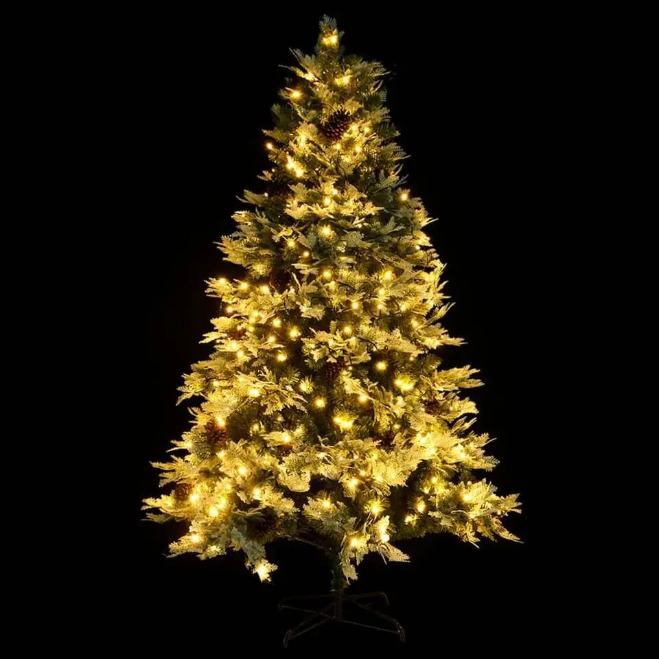 vidaXL - Kerstboom - Groen - 225 x 120 cm