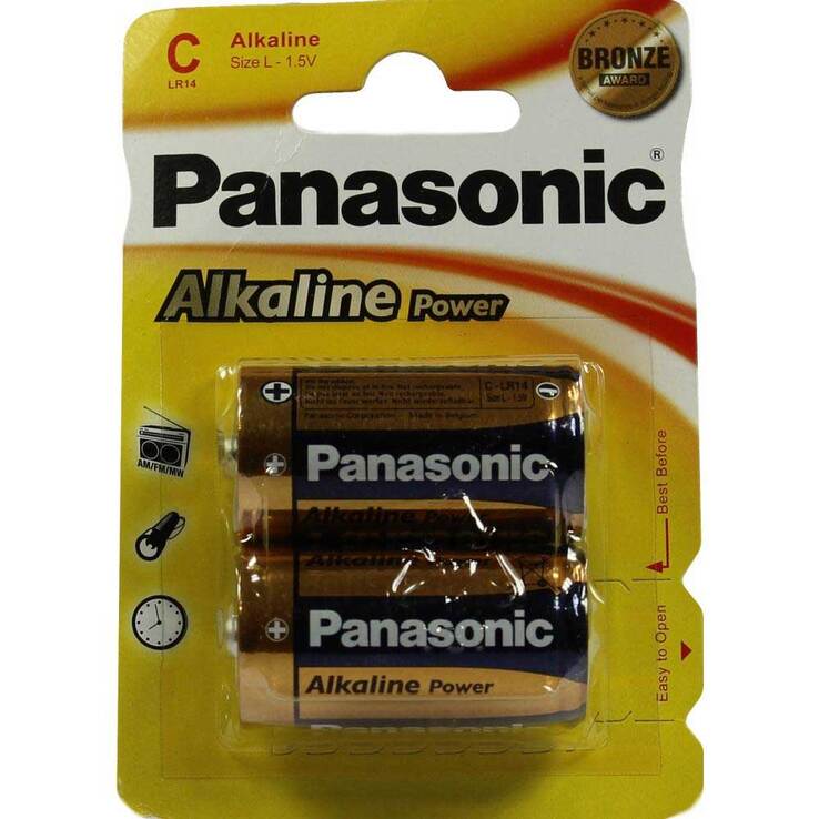 Batterien Baby LR 14 AP Alkali, 2 St