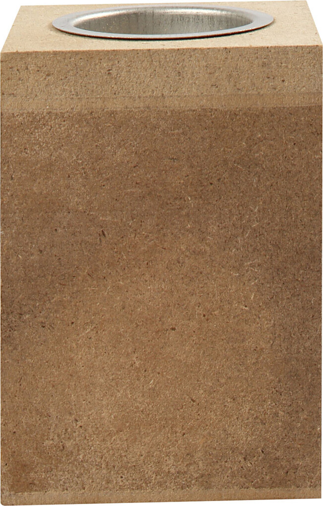 Fyrfadsstage - H 10 CM - Str. 7X7 CM - 1 Stk