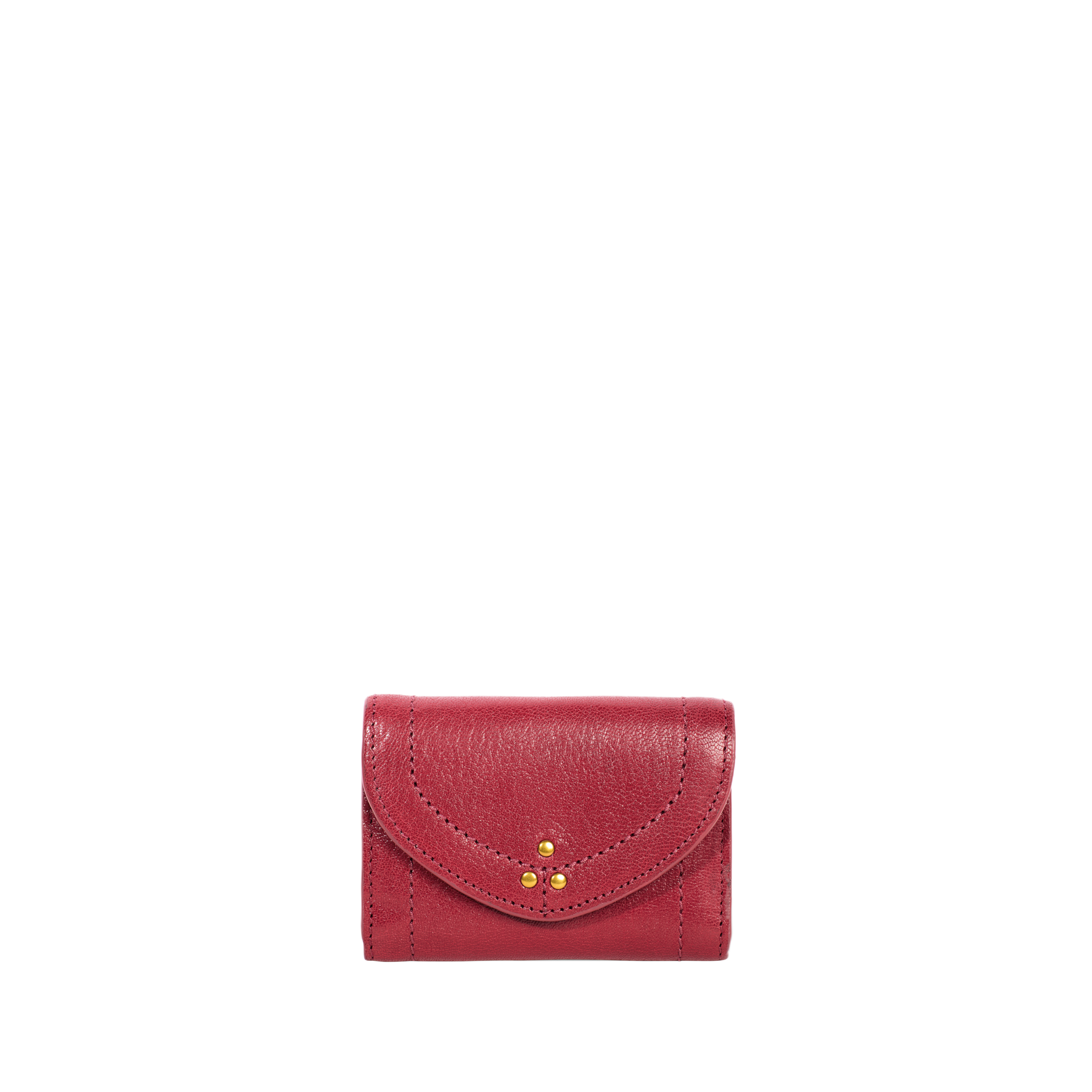 HELMUT PM - Portefeuille en cuir | Rouge