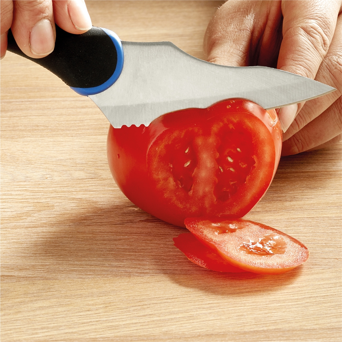 Couteau tomates et fines herbes