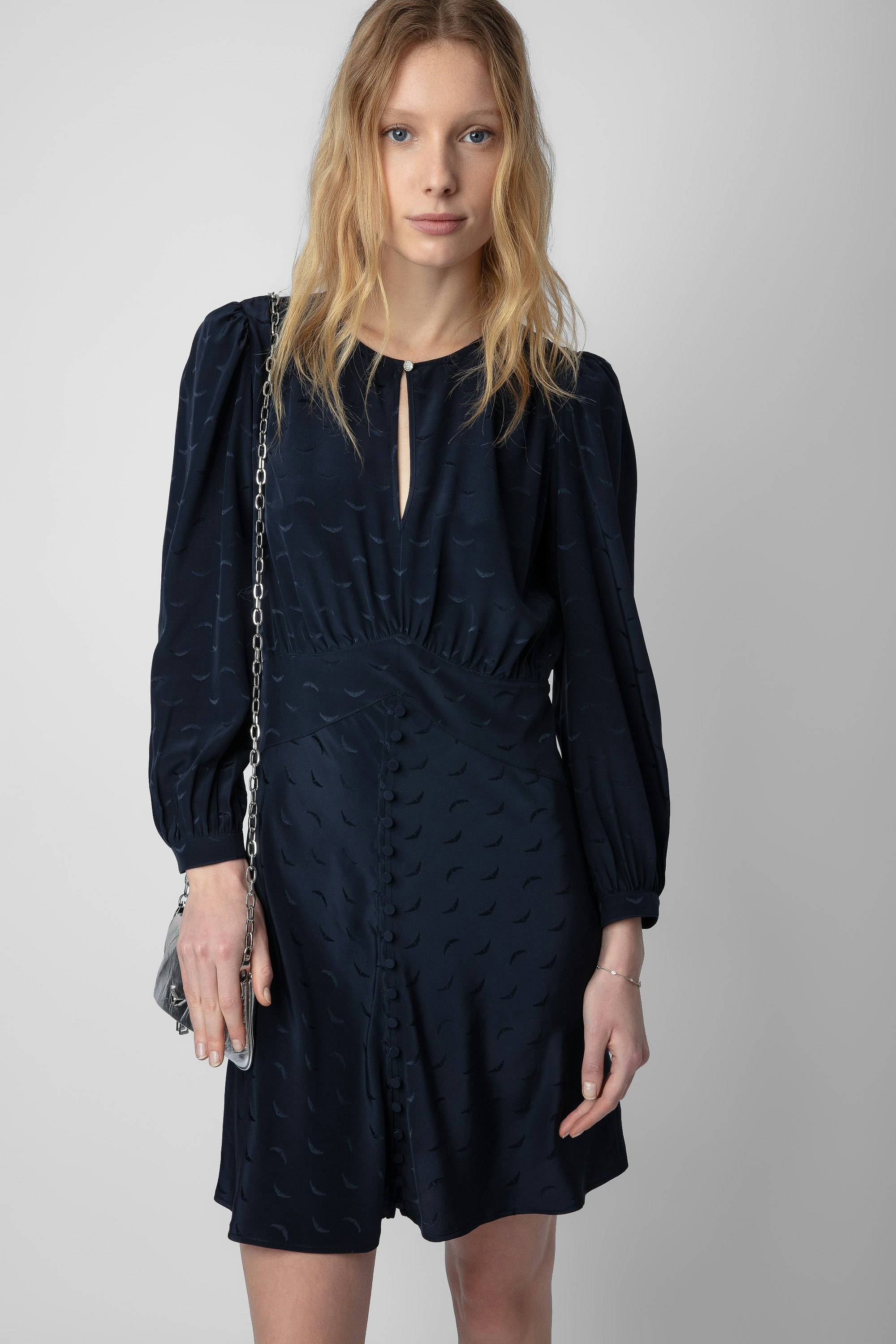 Robe Rhodri Soie Jacquard