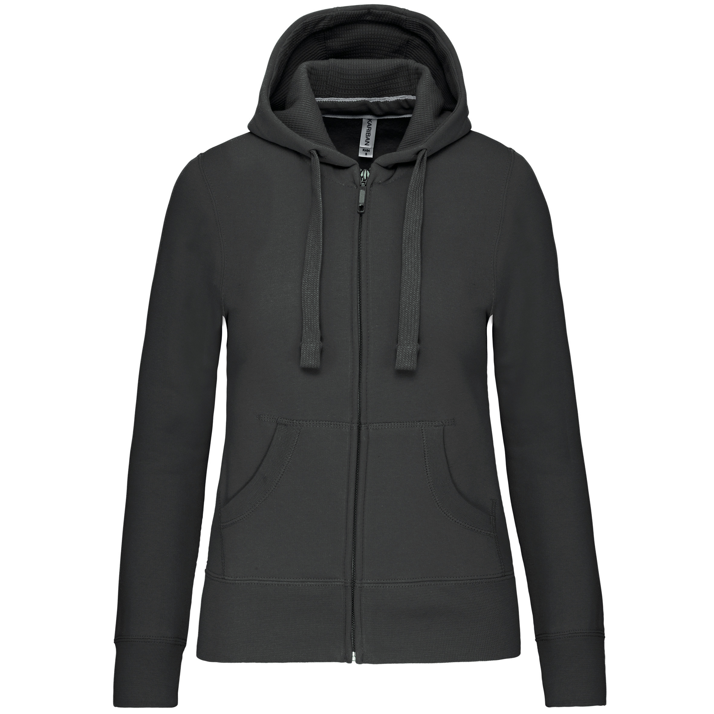 Kariban K464 - Sweat-shirt zippé capuche femme