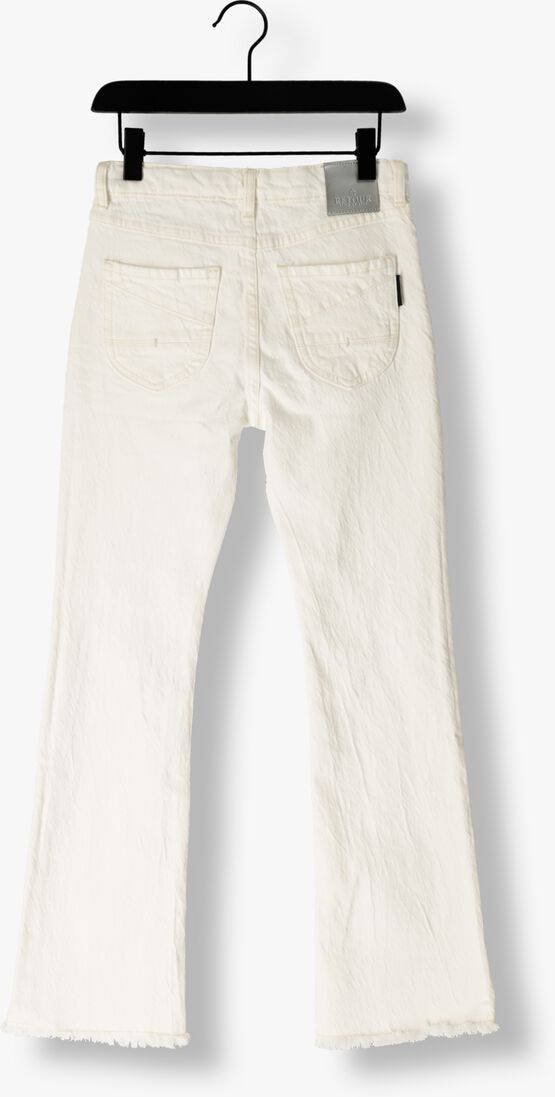 RETOUR witte retour flared jeans valentina