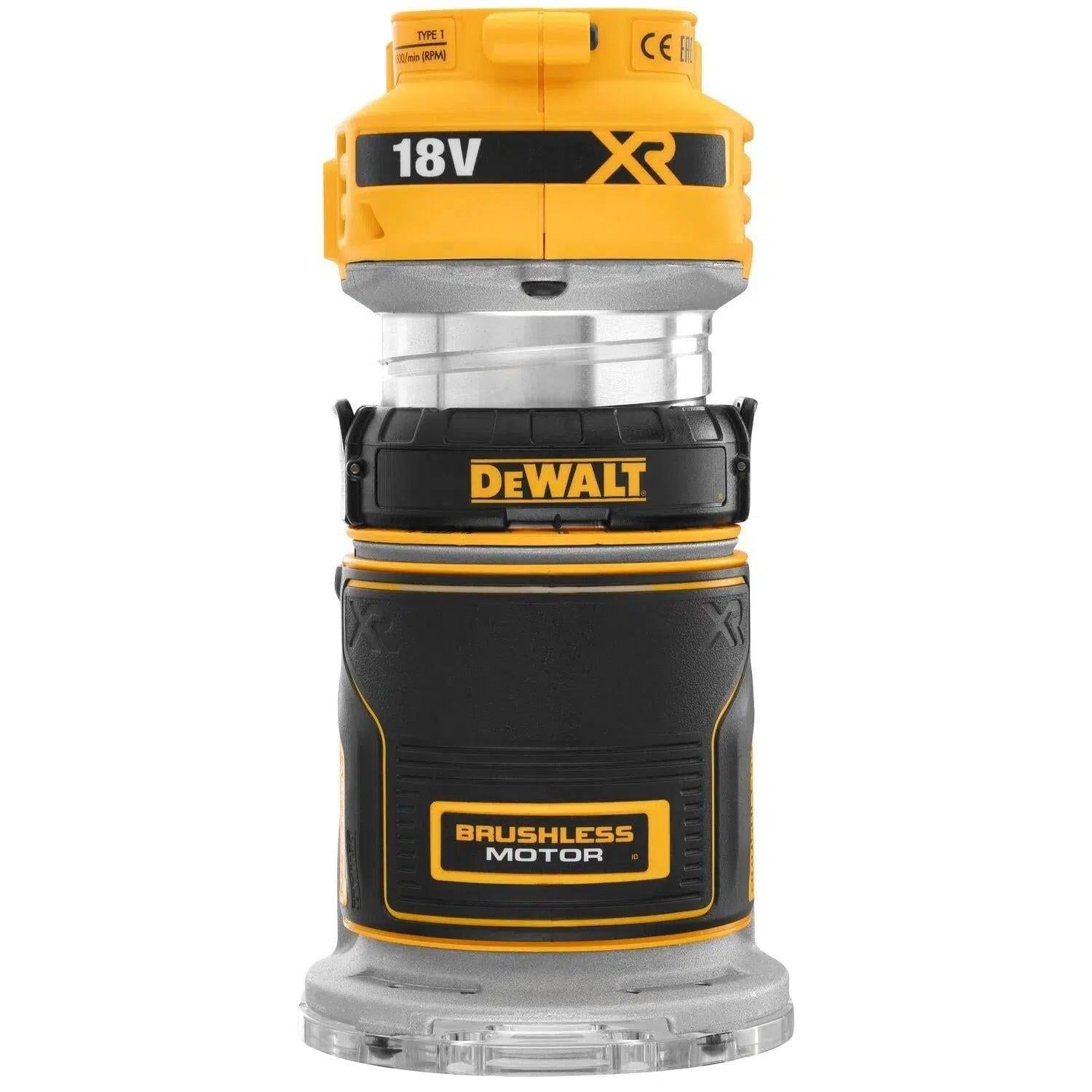 DeWALT DCW604N Accu boven- en kantenfrees 18V XR Basic Body
