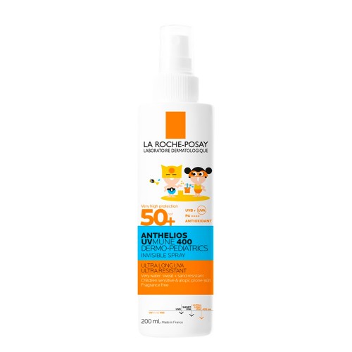 La Roche-Posay Anthelios UVMune 400 Dermo-Pediatrics Spray Invisível SPF50  200ml