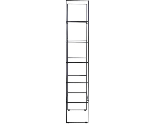 Bellissa Haas Filo 1x6 verticale plantenplank, metaal, antraciet