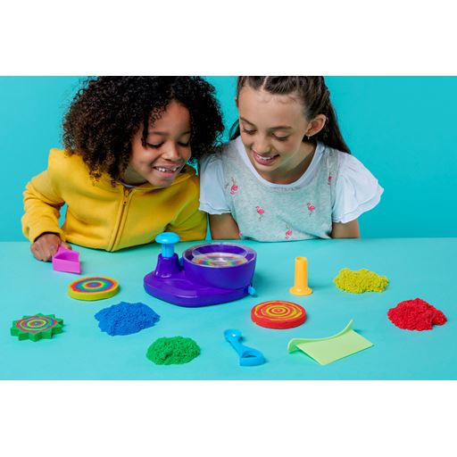 Kinetic Sand Swirl N Surprise Legesæt