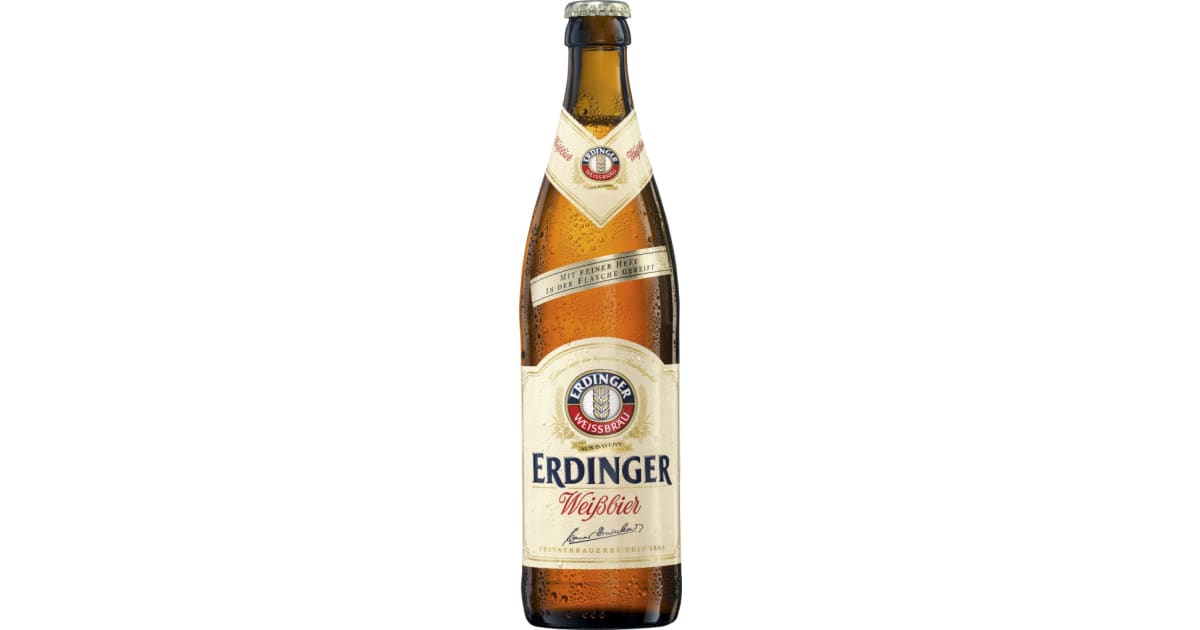 ERDINGER Weißbier Feine Hefe 0,5 Liter (Mehrweg)
