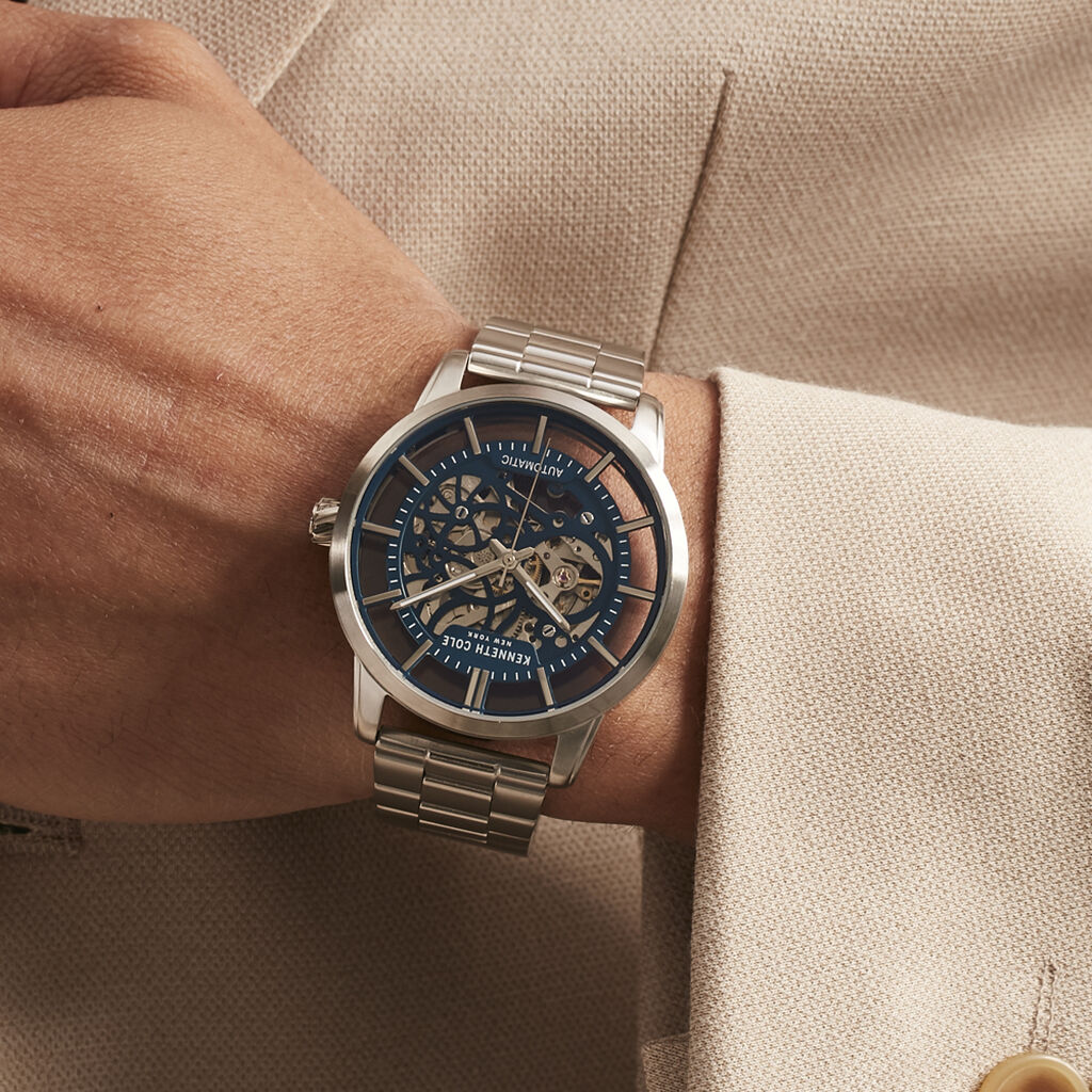 Montre Kenneth Cole Automatic Bleu