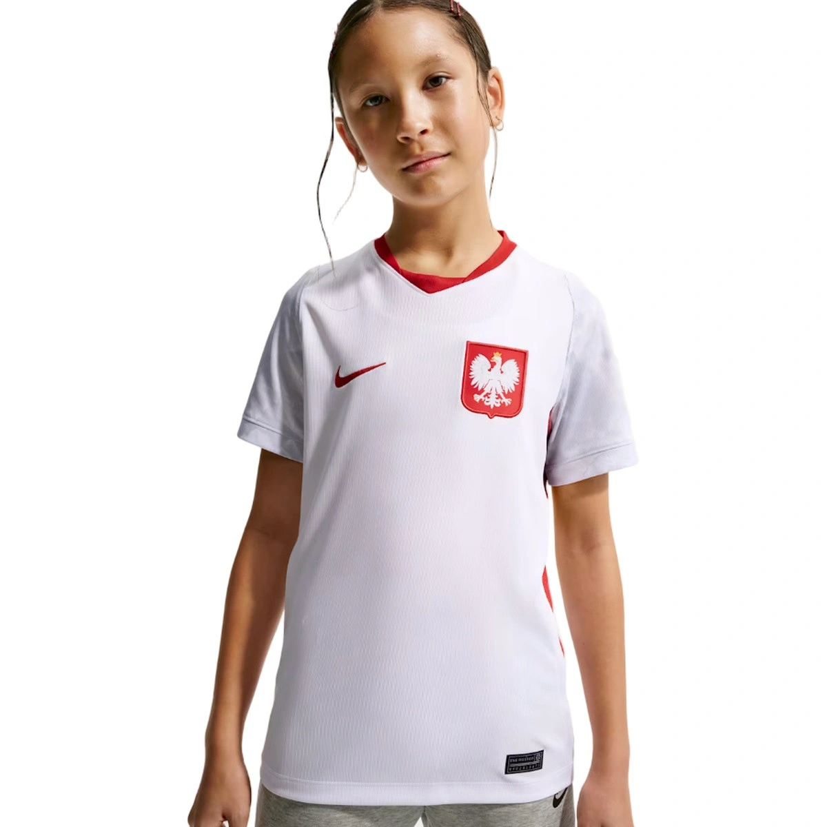 Camisola Nike Polónia Primeiro equipamento Mundial 2026 Criança