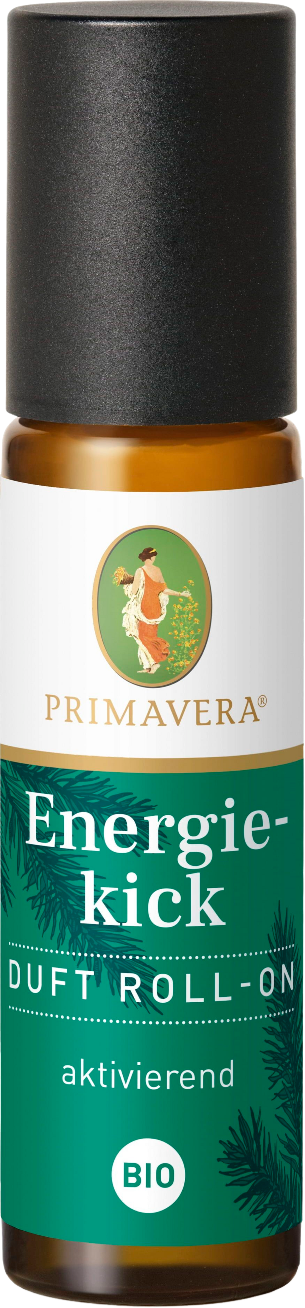 PRIMAVERA  Energiekick Duft Roll-on bio, 10 ml