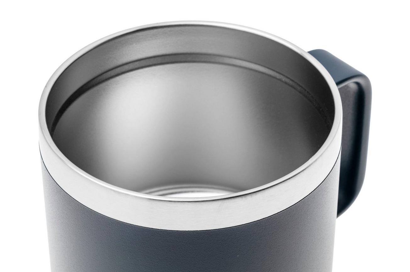 Yeti Rambler Stackable Mug 14oz Mag Slider Lid, Navy Blue, stapelbare thermosmok met deksel, 414 ml