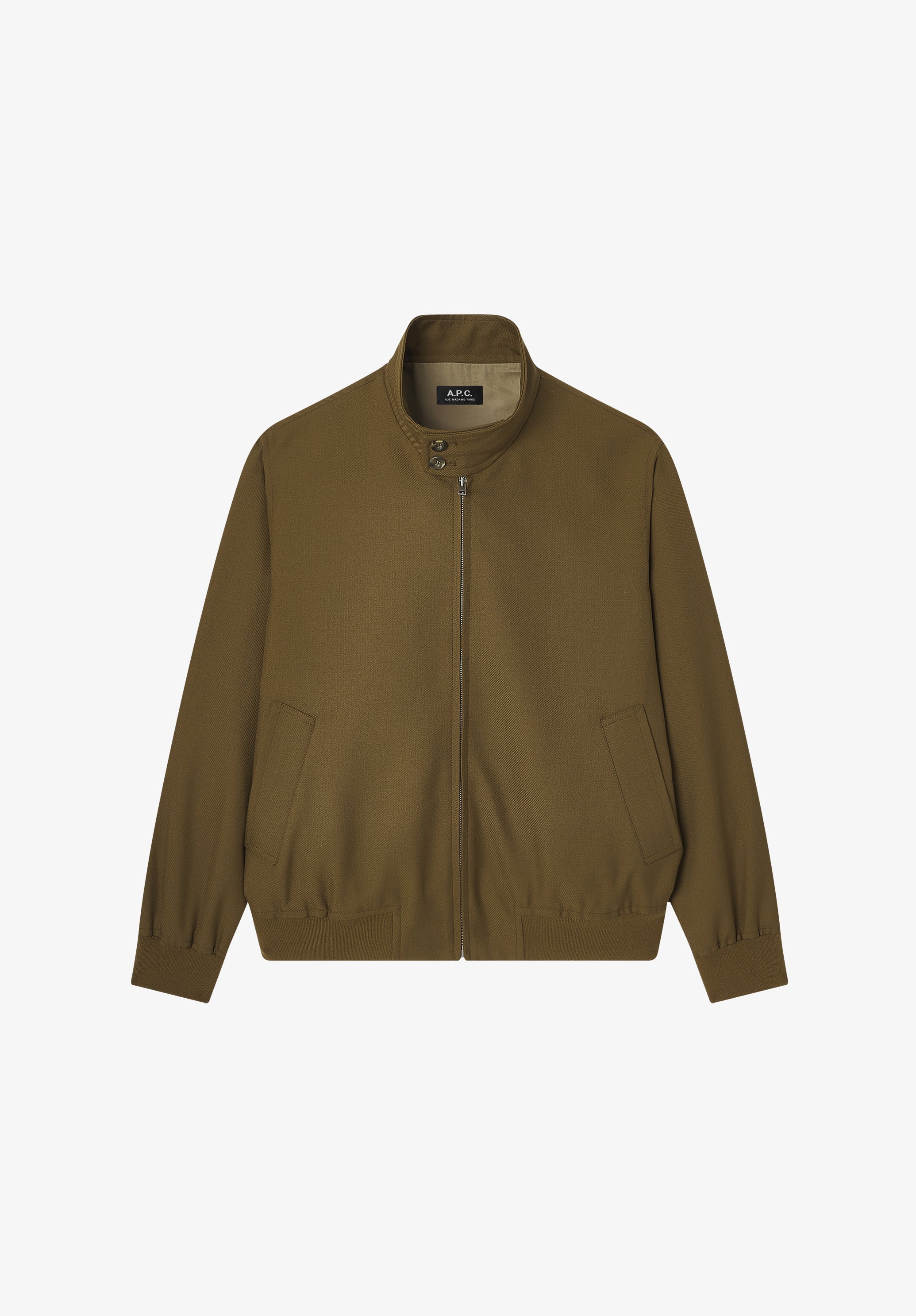 Blouson Zippé - Kaki