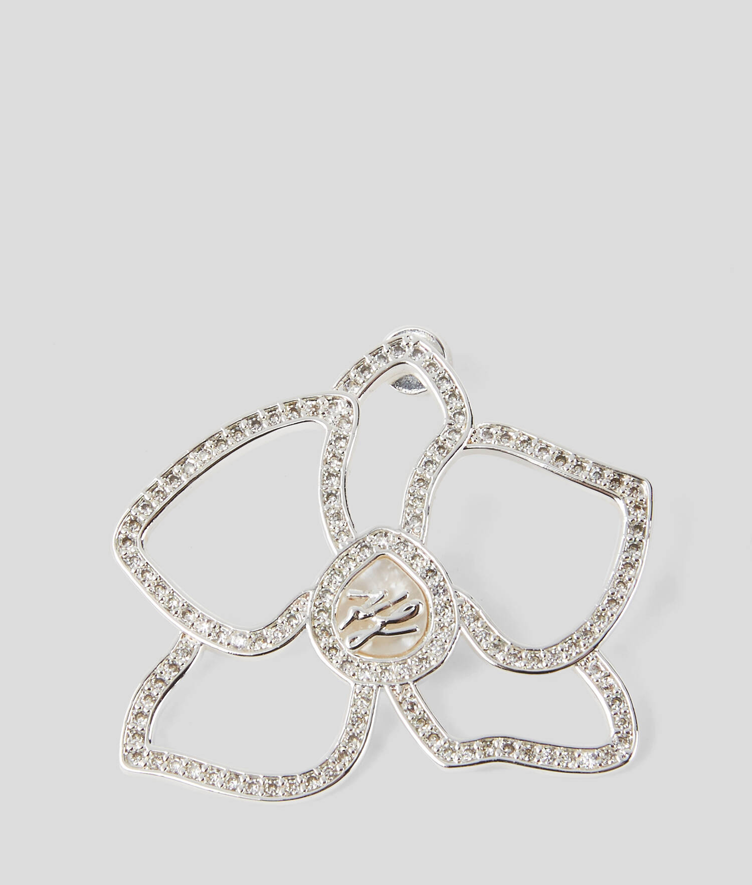 BOUCLES D'OREILLES FLEUR K/AUTOGRAPH - Argent