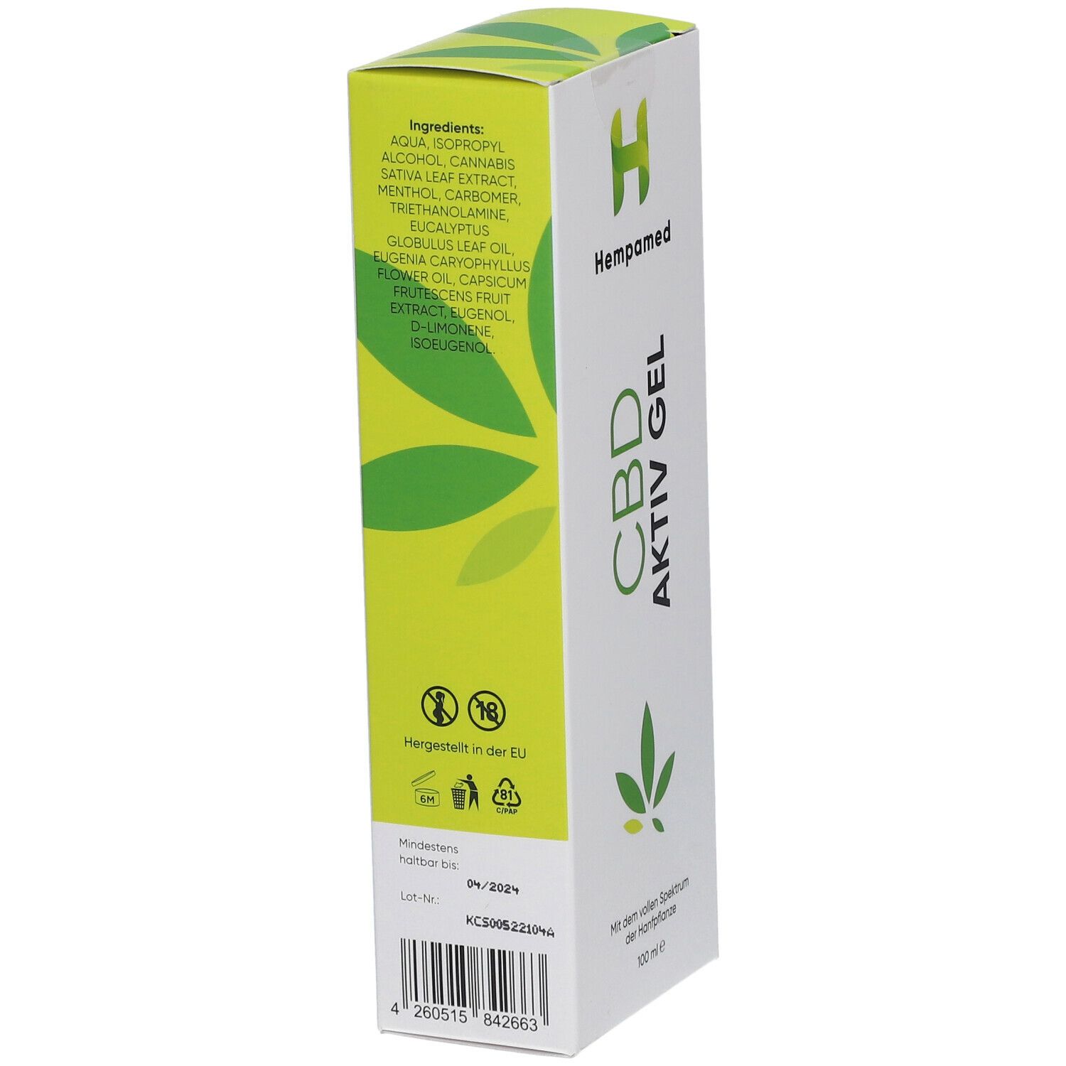 Hempamed CBD AKTIV GEL