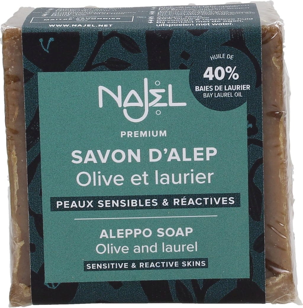 Najel  Aleppo-Seife 40% Lbö., 185 g