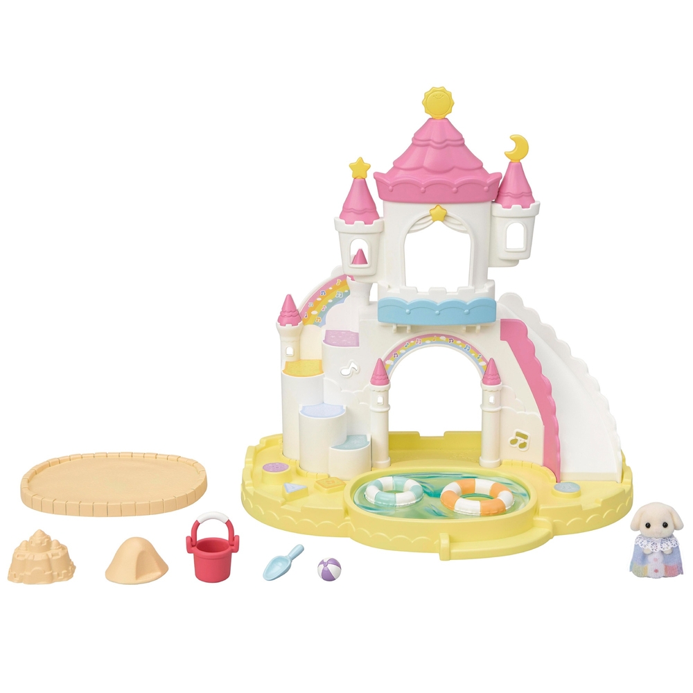Sylvanian Families Kinderzimmer-Sandkasten- und Pool-Set