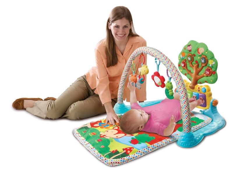 Vtech Spielbogen Musik mit Bogen Spieldecke mit Spielbogen, Licht und Musik, Polyester/Kunststoff, mehrfarbig, 1 Stück